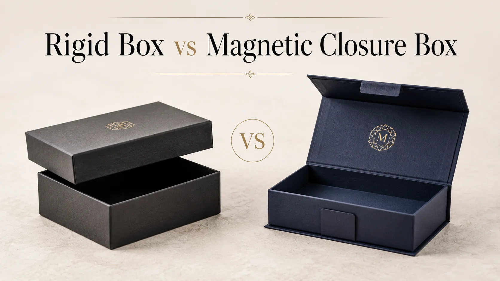 Rigid Boxes vs Magnetic Closure Boxes: Which Fits Your Product Best?