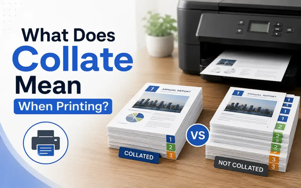 What Does Collate Mean When Printing? A Beginner’s Guide to Collate Printing
