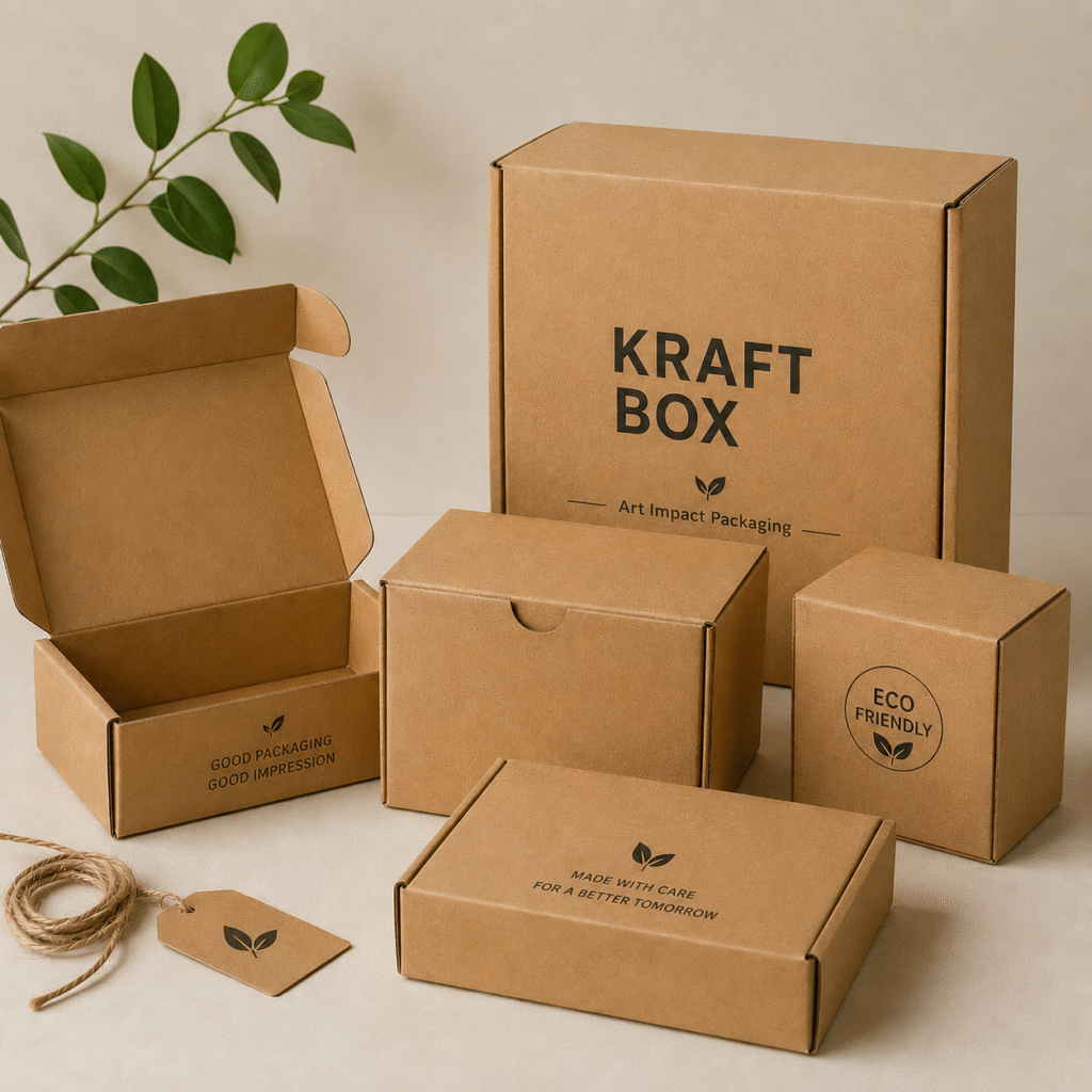 Eco-Friendly Kraft Boxes