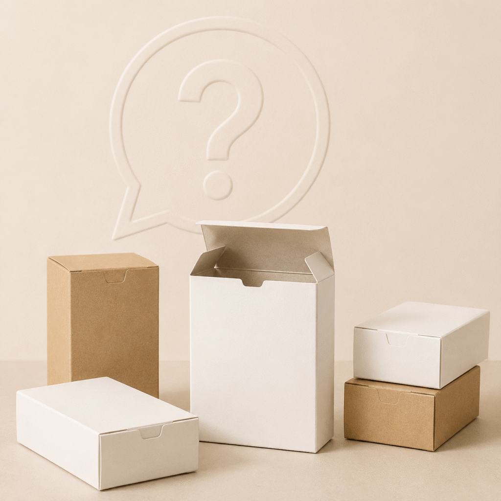 straight and tuck end boxes