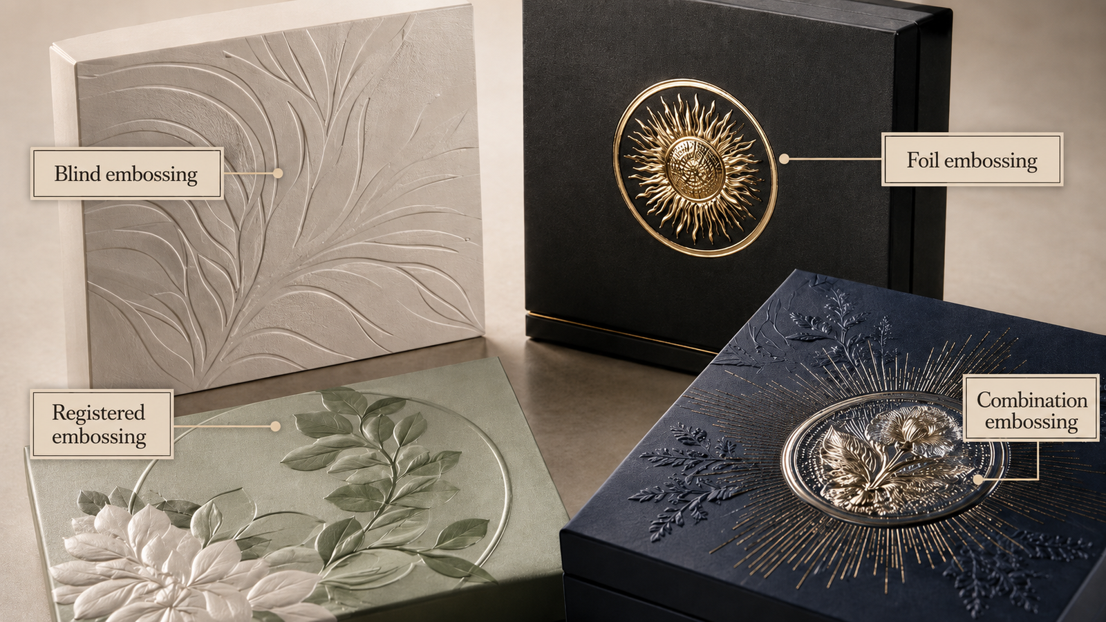Types of Embossing Used in Packaging