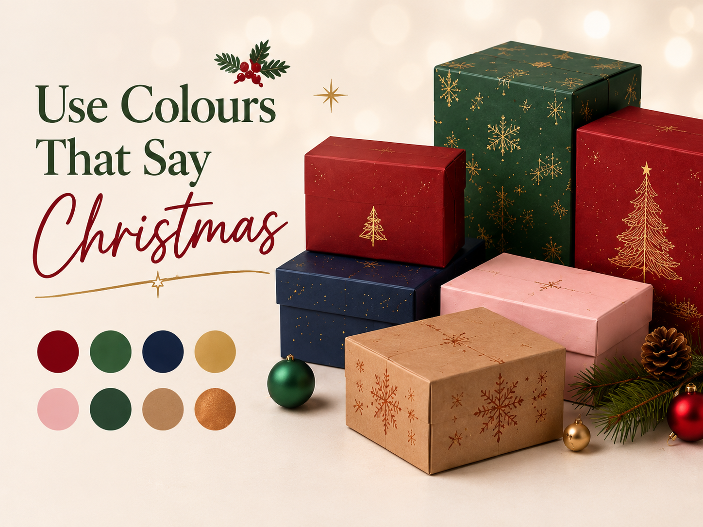 Use Colours That Say “Christmas"