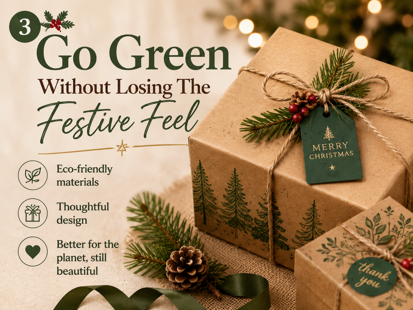 Go Green Without Losing The Festive Feel